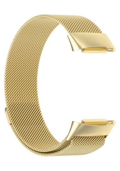 Fitbit Charge 6 Için Manyetik Metal Saat Kordonu
