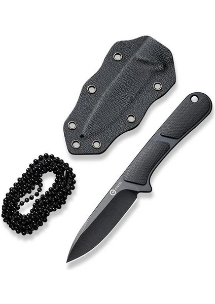 Mini Elementum Fixed G10 All Black Bıçak