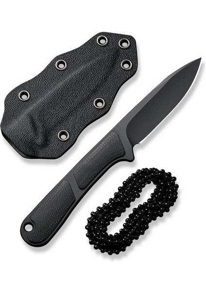 Mini Elementum Fixed G10 All Black Bıçak