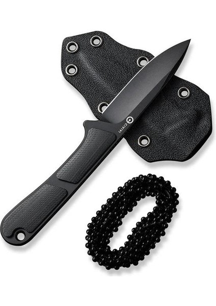 Mini Elementum Fixed G10 All Black Bıçak