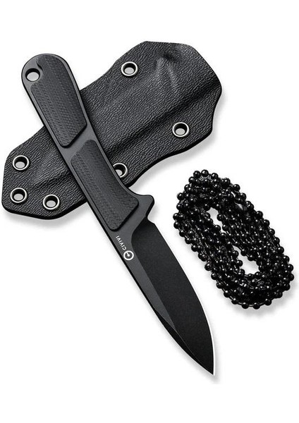 Mini Elementum Fixed G10 All Black Bıçak