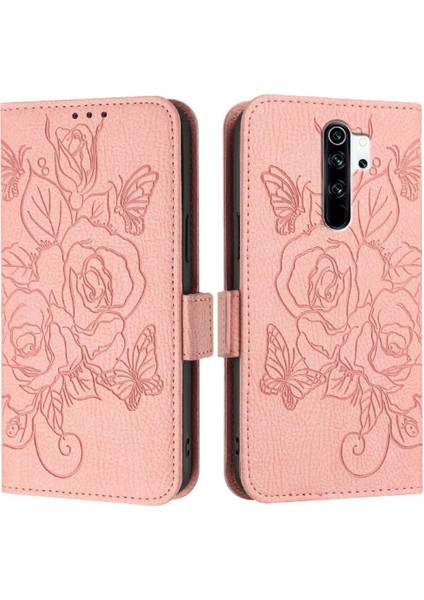 Xiaomi Redmi Için Not 8 Pro Manyetik Cüzdan Kredi Kartı Yuvası ile Pu (Yurt Dışından)