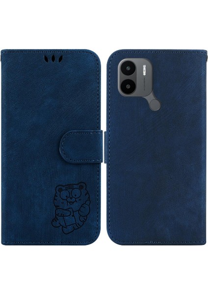 Xiaomi Redmi A2 Artı Cüzdan Durumda Kart Cep Flip Folio Kabartmalı (Yurt Dışından)