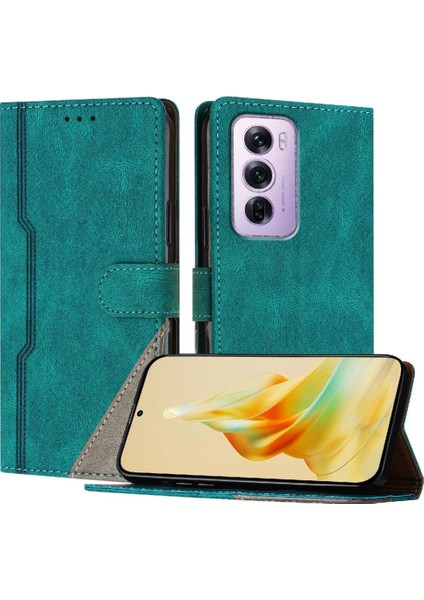Oppo Için Kılıf Oppo 12 Pro 5g Manyetik Kapatma Kart Yuvaları Kapak Pu Deri (Yurt Dışından)