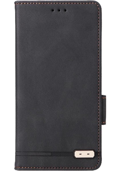 Motorola Motorola E20/E30/E40 Deri Folio Flip Case Koruyucu Kılıf (Yurt Dışından)