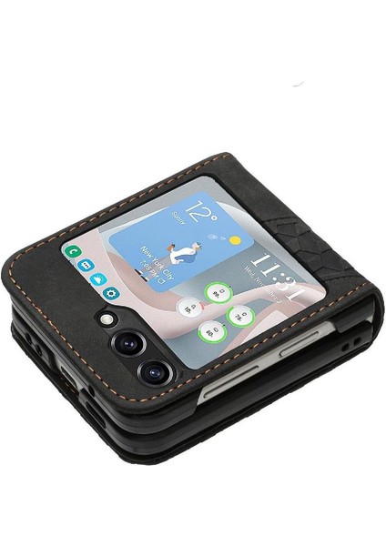 Telefon Kılıfı Için Samsung Galaxy Z Flip 6 Cüzdan Flip Folio Kart Yuvaları Kapak (Yurt Dışından) indirimleri
