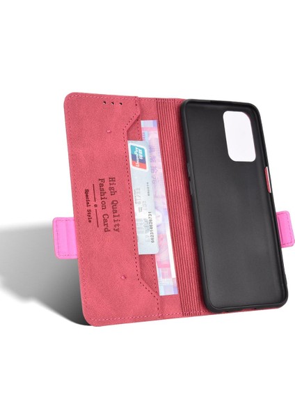 Oppo A54 4g Kart Ekleme Koruyucu Kapak Için Kılıf Deri Folio Kapak (Yurt Dışından)