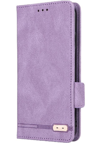 Kart Tutucu ile iphone Xs Max Için Kılıf Kickstand Deri Folio Flip Case (Yurt Dışından)