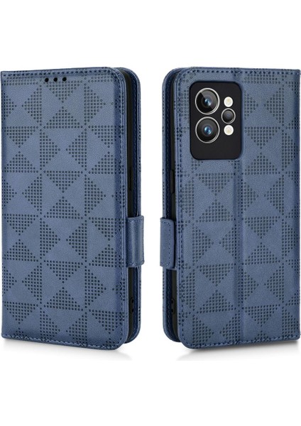 Realme Gt 2 Pro 5g Cüzdan 3 Kart Tutucu Pu Deri Görüntüleme Standı Için Kılıf (Yurt Dışından)