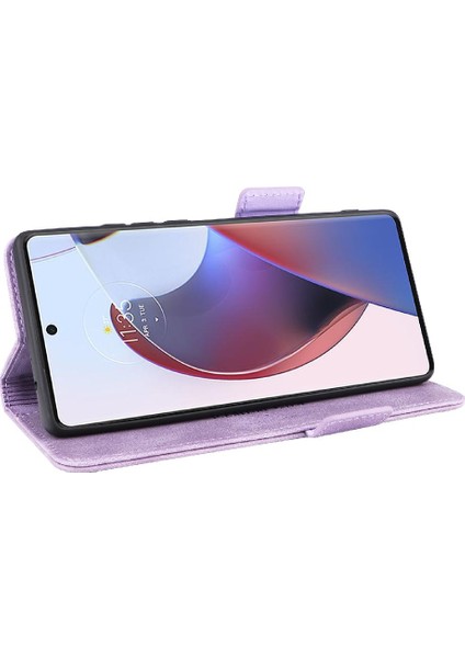 Motorola Moto X30 Pro Için Kılıf Kart Tutucu Kickstand Koruyucu Kapak ile (Yurt Dışından)