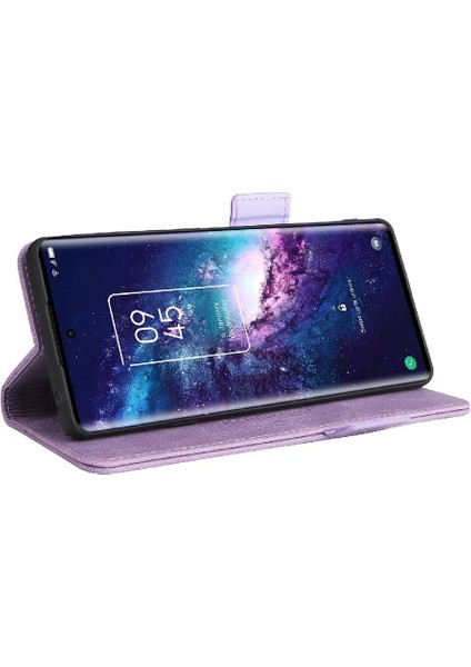 Kart Tutucu Kickstand Deri ile Tcl 20PRO 5g Tam Koruma Için Kılıf (Yurt Dışından) fiyatları