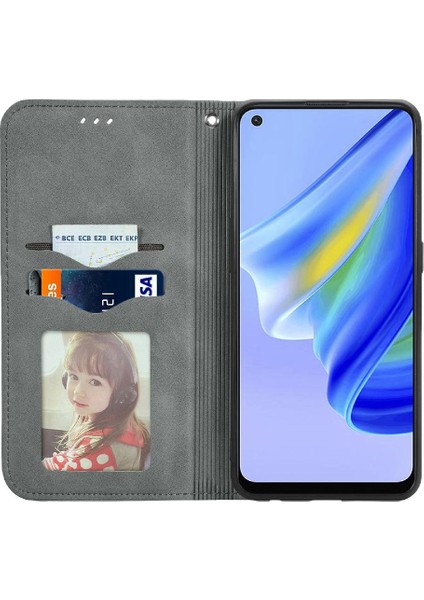 Oppo A95 4g/5g Basit Iş Kordon Fermuar Deri Kılıf (Yurt Dışından) indirimleri