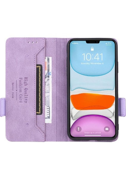 Ulefone iphone 11 Için Kılıf Pro Max Koruyucu Kapak Deri Folio Kapak (Yurt Dışından)