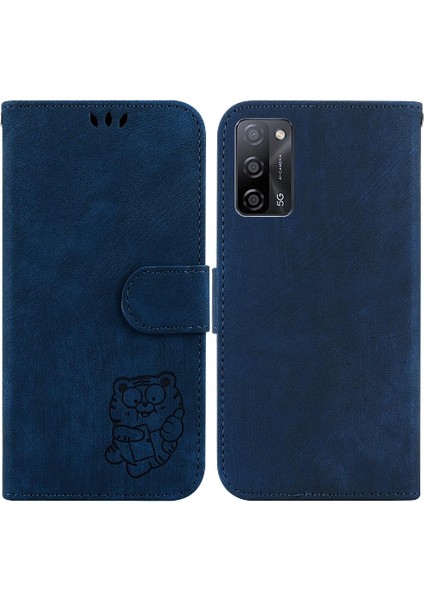 Oppo Için Kılıf A16/A16S/A54S Cüzdan Kılıf Kart Cep Tutucu Kapak Flip Sevimli (Yurt Dışından)
