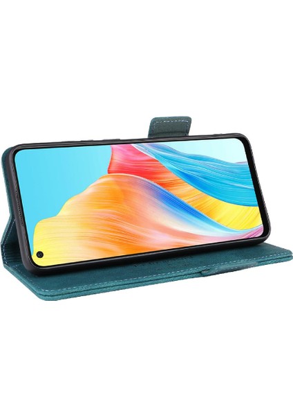 Oppo A78 4g Tam Koruma Deri Için Kılıf Folio Flip Case Kart Kapak (Yurt Dışından) modelleri
