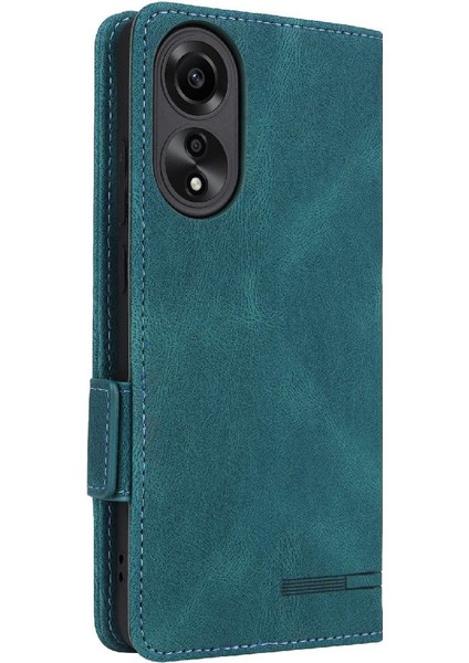 Oppo A78 4g Tam Koruma Deri Için Kılıf Folio Flip Case Kart Kapak (Yurt Dışından) fırsatları