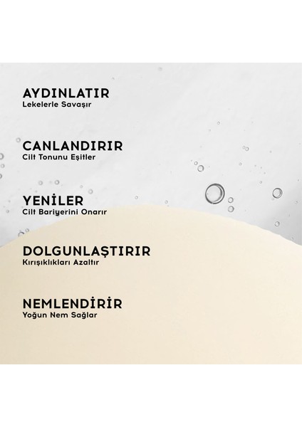 Cream Co. Nemlendirici Dolgunlaştırıcı Leke Karşıtı Yenileyici Canlandırıcı Onarıcı Ikili