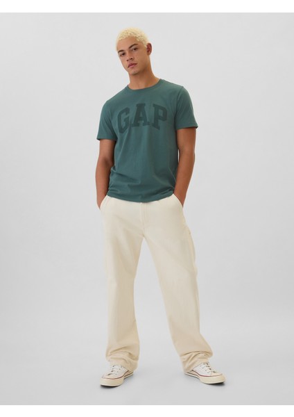 Erkek Yeşil Everyday Gap Logo T-Shirt