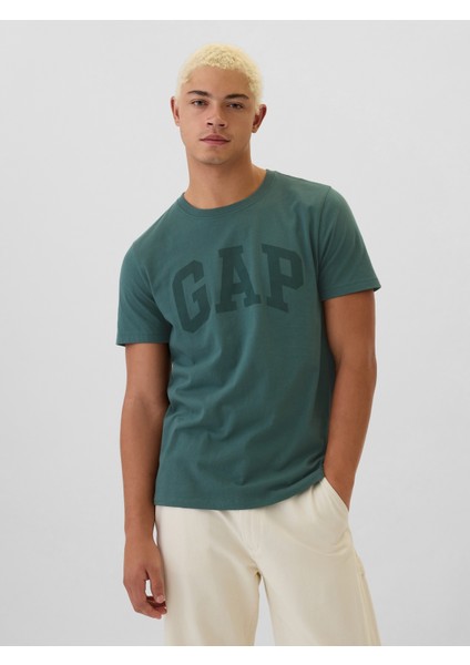 Erkek Yeşil Everyday Gap Logo T-Shirt