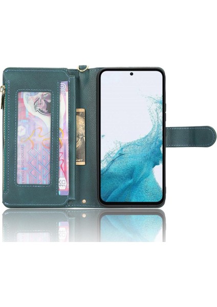 Samsung Galaxy A53 5g Manyetik Pu Deri Flip Kart Tutucu Fermuar (Yurt Dışından) fırsatları