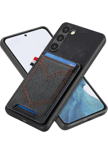 Samsung Galaxy S23 Manyetik Araç Montaj Kot Cep Tasarım Crad (Yurt Dışından)