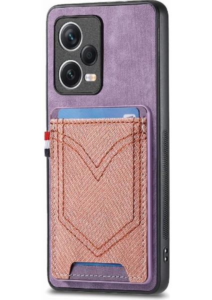 Xiaomi Redmi Için Not 12 Pro 5g Kot Cep Tasarım Manyetik Araba (Yurt Dışından) modelleri