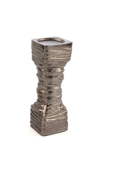 Gümüş Sütun Mumluk 11 x 31 cm