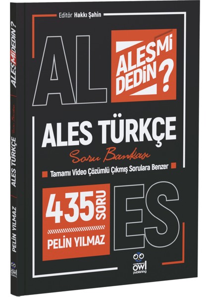 Owl Publishing ALES mi Dedin? ALES Türkçe Soru Bankası