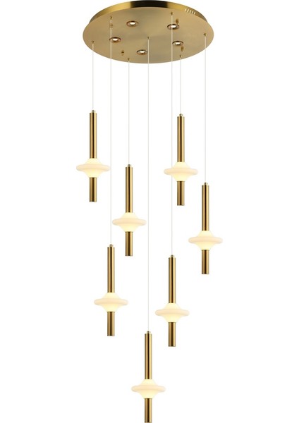 Revila 7 Lı Eskıtme Ledlı Avize 7 x 5w