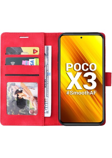 Xiaomi Poco X3 Için Flip Case Basit Iş Darbeye Cüzdan Kapak Çevirin (Yurt Dışından) indirimleri