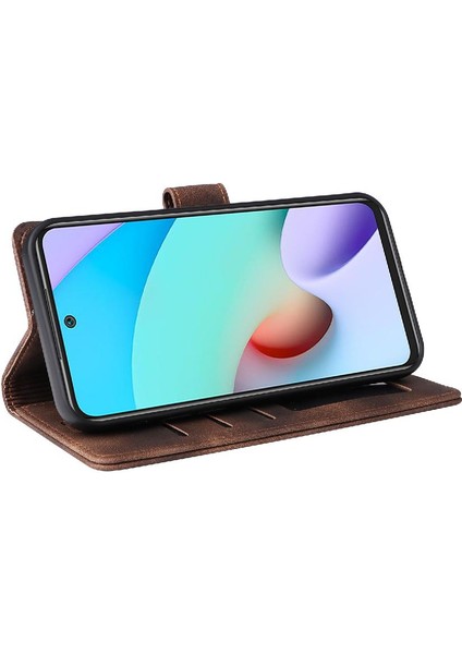 Xiaomi Redmi Not 10 Için Flip Case 5g Cüzdan Basit Iş Kapak Çevirin (Yurt Dışından)