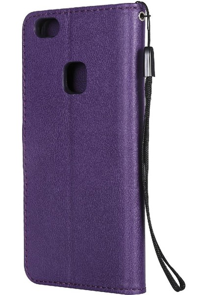 Kart Yuvası Klasik Düz Renk Iş ile Huawei P10 Lite Için Flip Case (Yurt Dışından) fırsatları