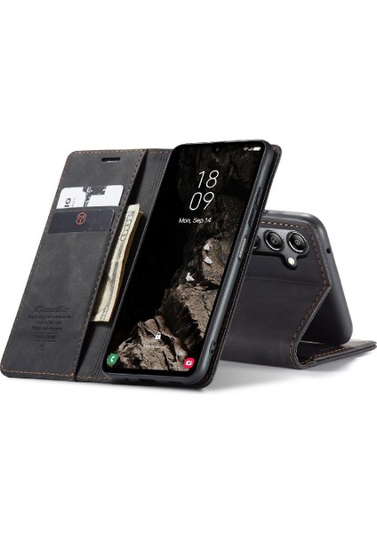 Samsung Galaxy A05S Için Flip Case Manyetik Kapatma Darbeye Vintage Pu (Yurt Dışından) modelleri