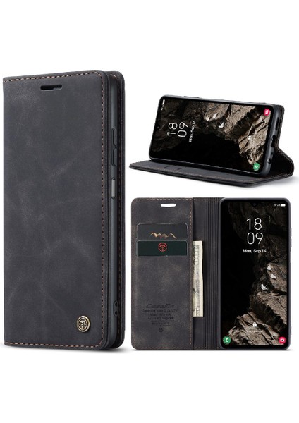 Samsung Galaxy A05S Için Flip Case Manyetik Kapatma Darbeye Vintage Pu (Yurt Dışından) fırsatları