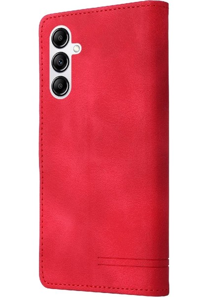 Bdt Shop Samsung Galaxy A14 Için Flip Case 4g/5g Cüzdan Basit Iş Darbeye (Yurt Dışından)