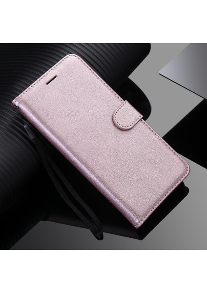 Kart Yuvası ile Google Piksel 4A 4g Klasik Düz Renk Için Flip Case Yüksek (Yurt Dışından)