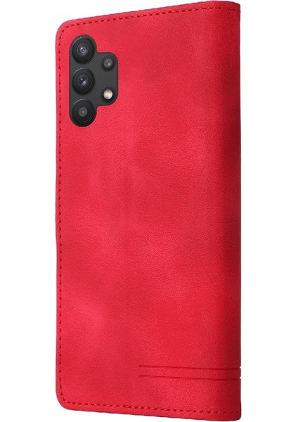 Samsung Galaxy A32 5g Darbeye Dayanıklı Kapak Kapak Basit Iş Için Flip Case (Yurt Dışından) modelleri
