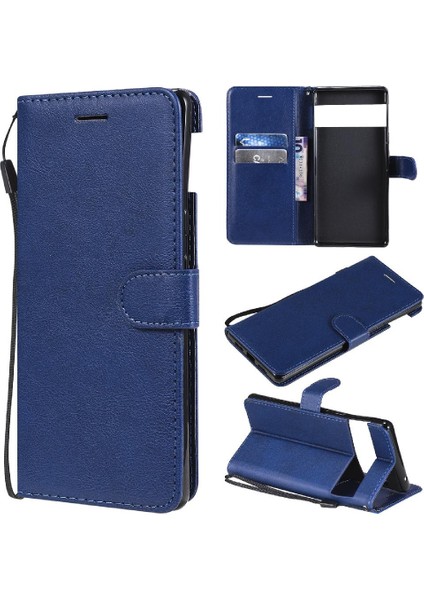 Google Piksel 6 Pro Iş Cüzdan Telefon Kılıfı Için Flip Case Klasik Katı (Yurt Dışından)