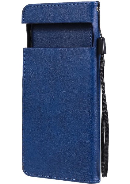 Google Piksel 6 Pro Iş Cüzdan Telefon Kılıfı Için Flip Case Klasik Katı (Yurt Dışından)