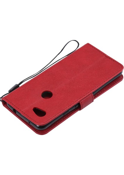 Kart Yuvası Yüksek Kasa ile Google Piksel 3A Klasik Düz Renk Için Flip Case (Yurt Dışından)