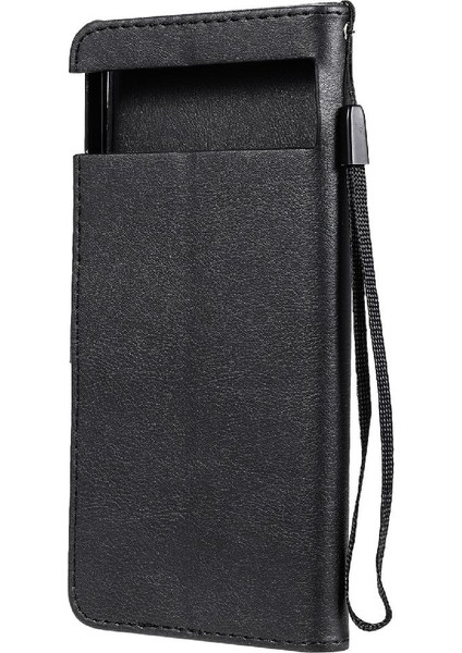 Kart Yuvası Iş Cüzdan Telefon Kılıfı ile Google Piksel 6 Için Flip Case (Yurt Dışından)