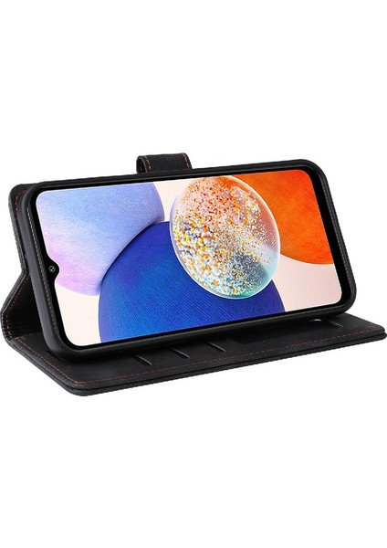 Samsung Galaxy A54 5g Için Flip Case Darbeye Cüzdan Kapak Kapak Basit (Yurt Dışından) fırsatları