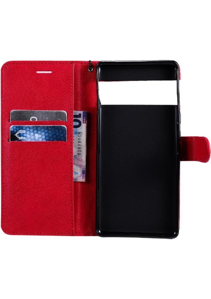Google Piksel 6 Pro Iş Cüzdan Telefon Kılıfı Için Flip Case Klasik Katı (Yurt Dışından) fırsatları