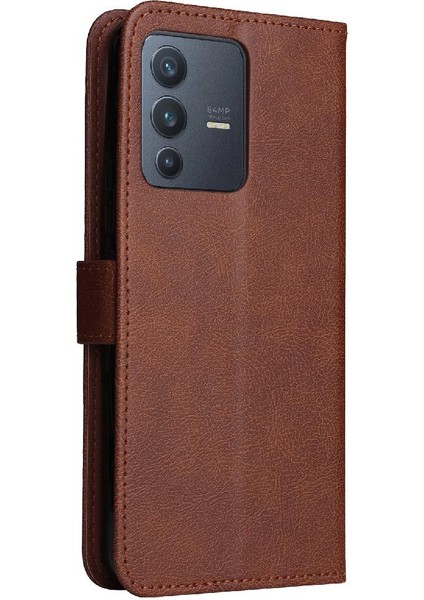 Vivo V23 Için Flip Case 5G/S12 Kart Yuvası ile Yüksek Kaliteli Deri Klasik (Yurt Dışından) indirimleri