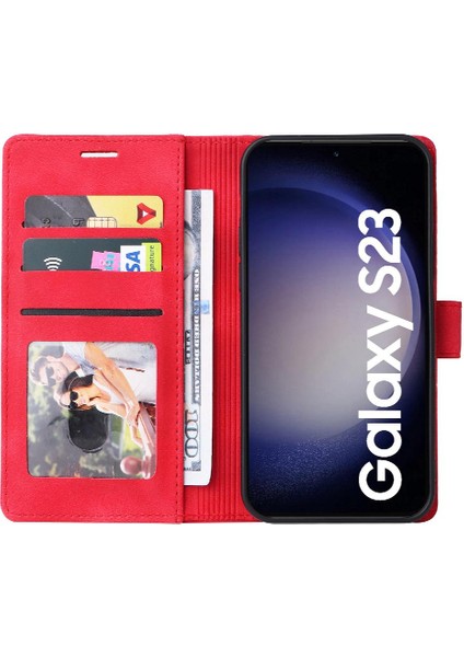 Samsung Galaxy S23 Artı Darbeye Kapak Çevirin Cüzdan Kılıf (Yurt Dışından)