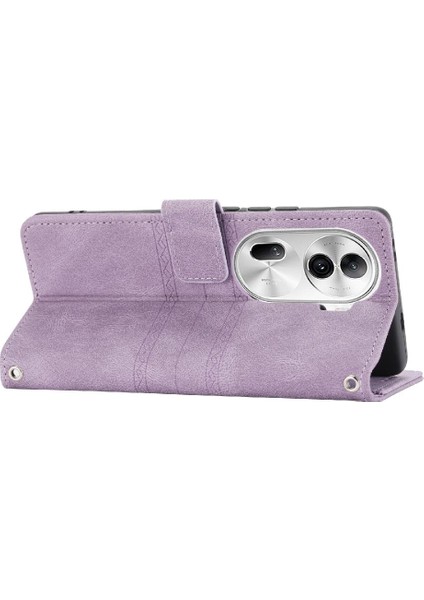Oppo Oppo 11 Pro 5g Için Flip Case Cüzdan Kılıf Darbeye Koruyucu Pu (Yurt Dışından)