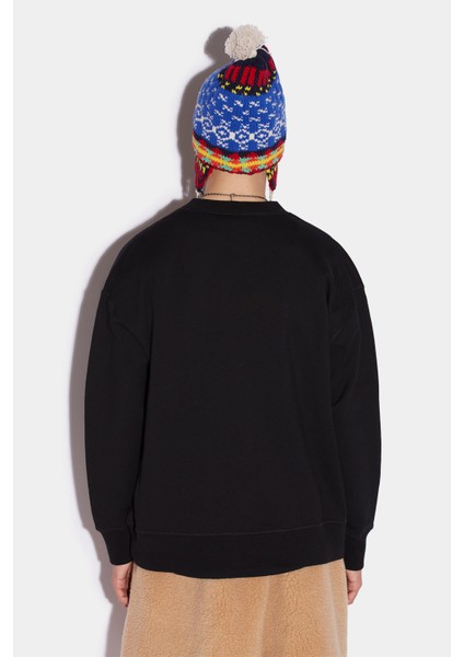 Gün Batımı Yaprak Sweatshirt