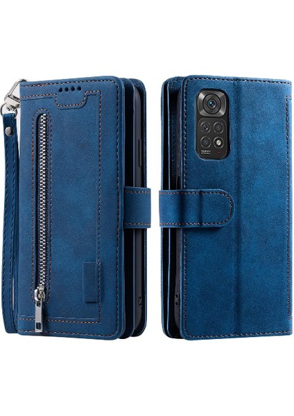 Xiaomi Redmi Not 11 Için Flip Case 4g/not 11S Cüzdan Kickstand 9 Kart Pu (Yurt Dışından)