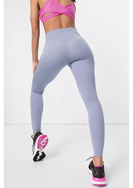 One High Rise Leggings Full Length 2 Cepli Yüksek Belli Toparlayıcı Tayt Mavi fiyatları