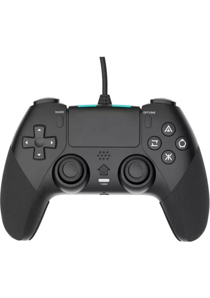 T29 Ps4 Gamepad, Bluetooth Kablosuz ve Kablolu Çift Motorlu, Dokunmatik Ekranlı P4